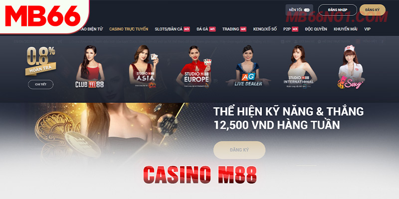 M88 là sân chơi giải trí đỉnh cao thuộc top 10 casino trực tuyến uy tín